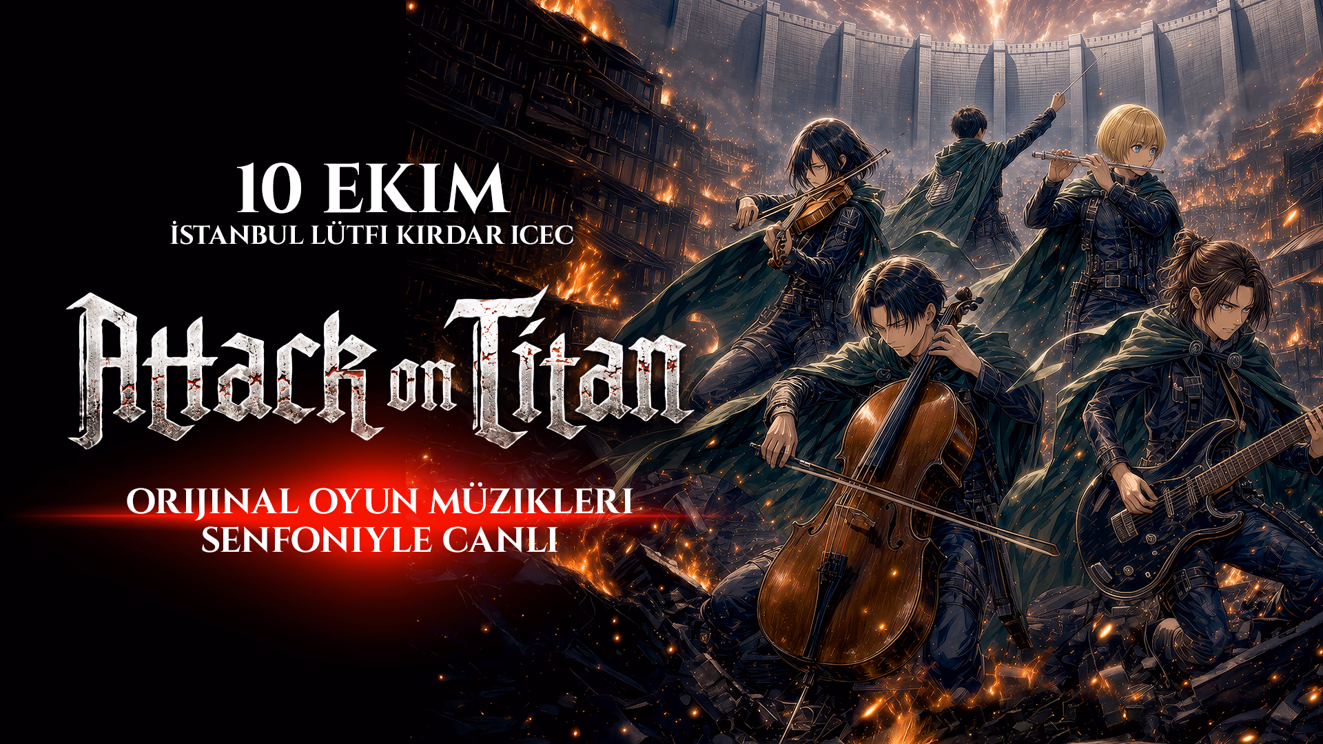 Attack On Titan Senfoni Konseri