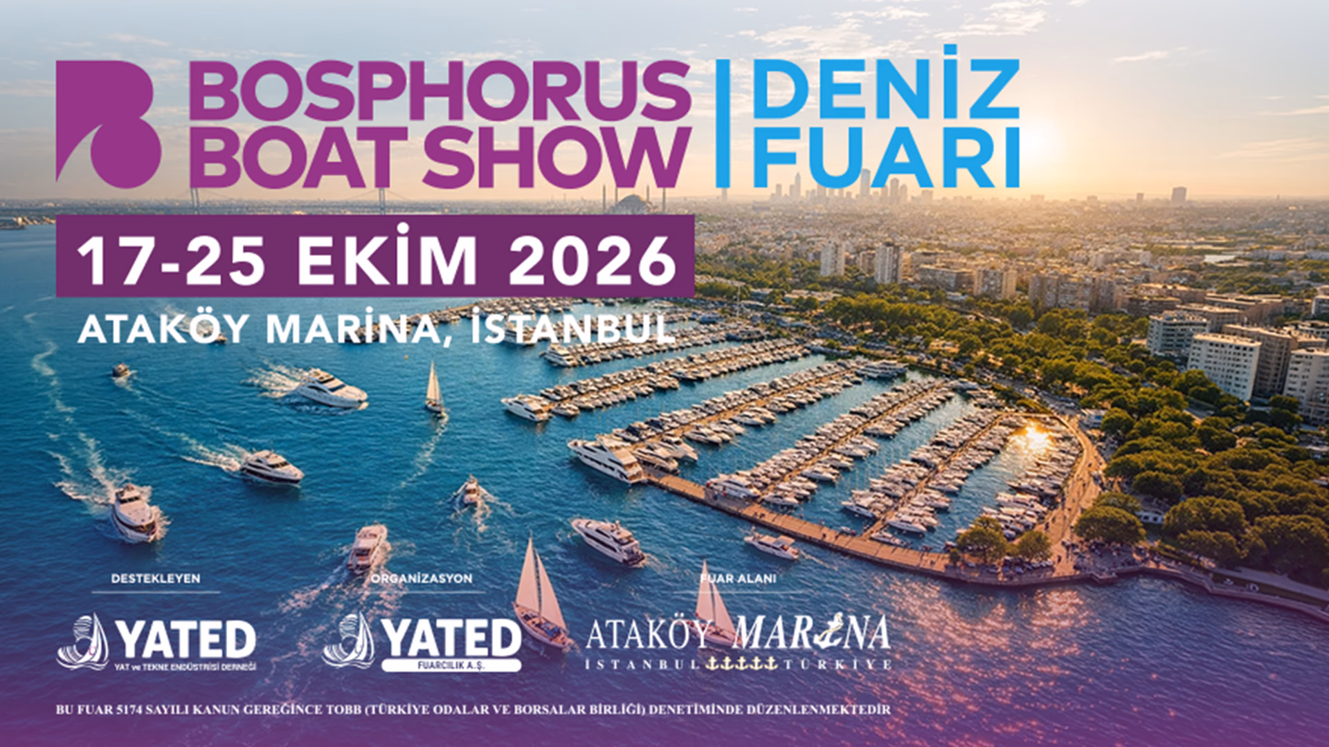 Bosphorus Boat Show Deniz Fuarı 1. Gün