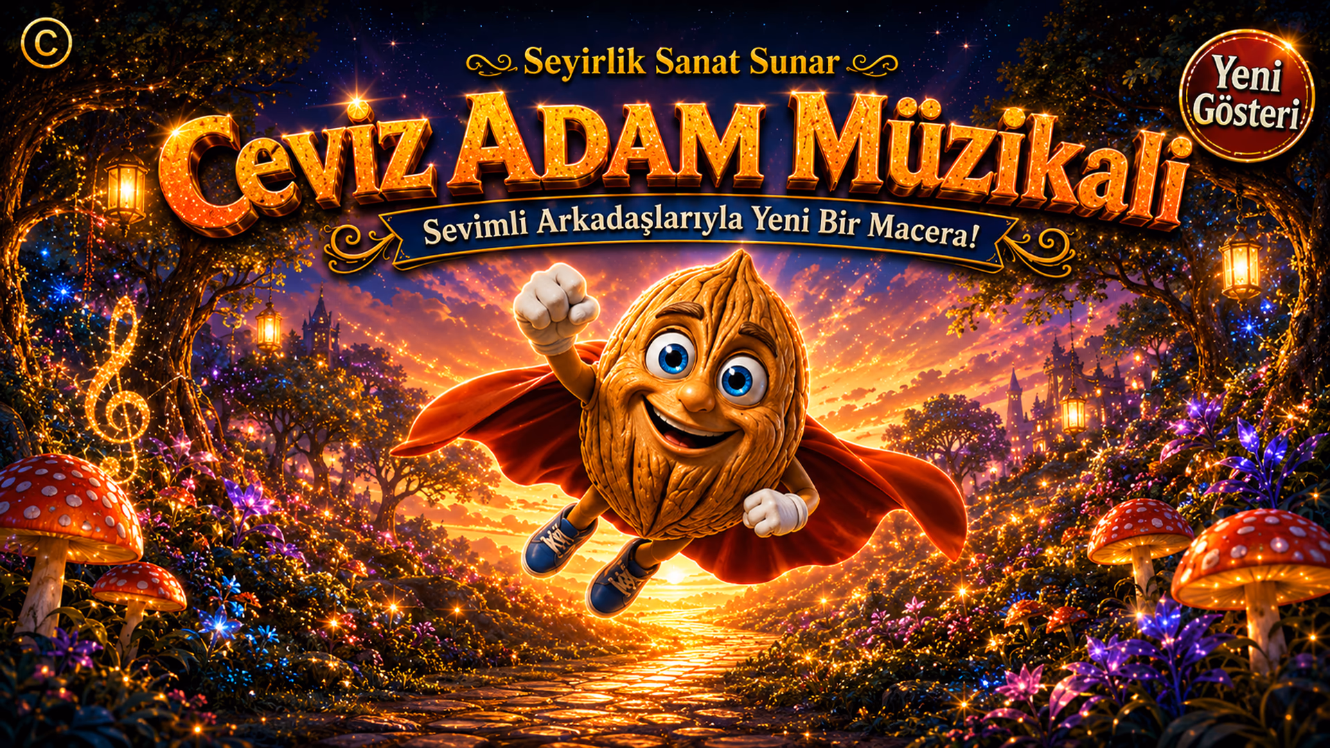 Ceviz Adam Müzikali - Sevimli Arkadaşlarıyla Yeni Bir Macera