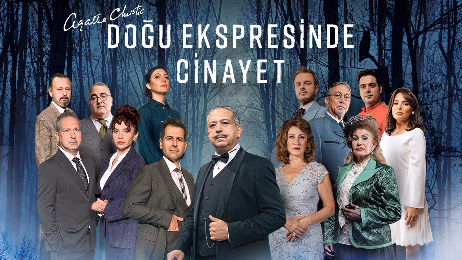 Doğu Ekspresinde Cinayet etkinlik afişi