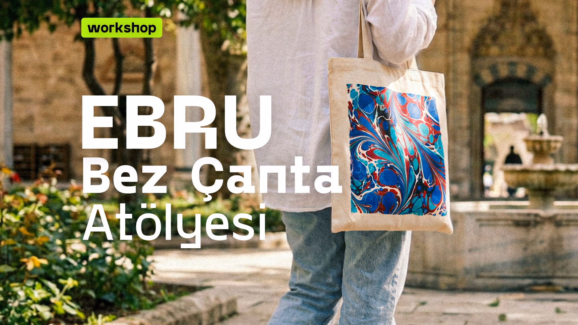Ebru Bez Çanta Sanat Atölyesi