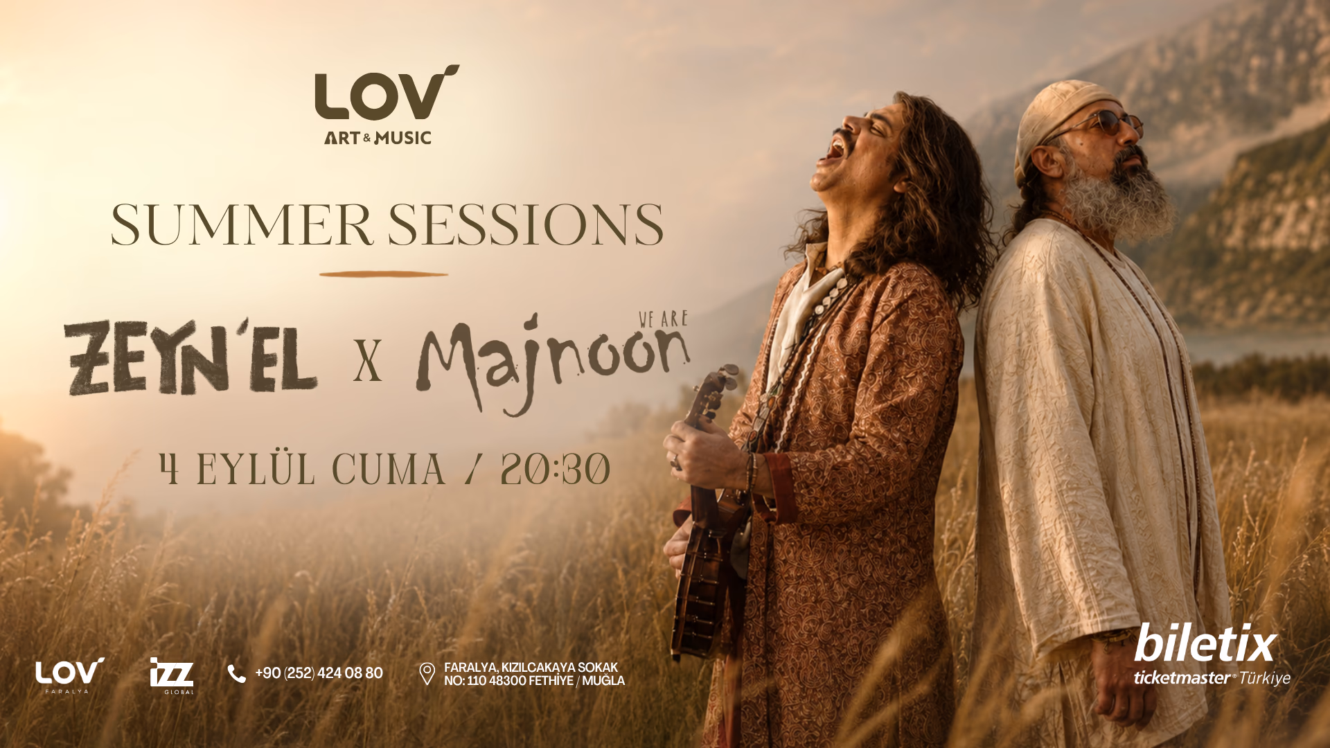 Etnik ve Elektronik Tınıların Büyüleyici Buluşması - Zeynel X Majnoon at Lov Faralya Summer Session