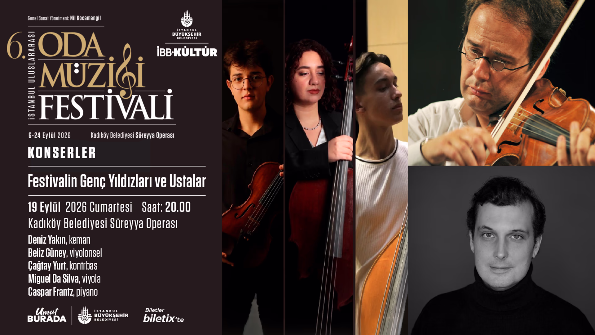 Festivalin Genç Yıldızları ve Ustalar