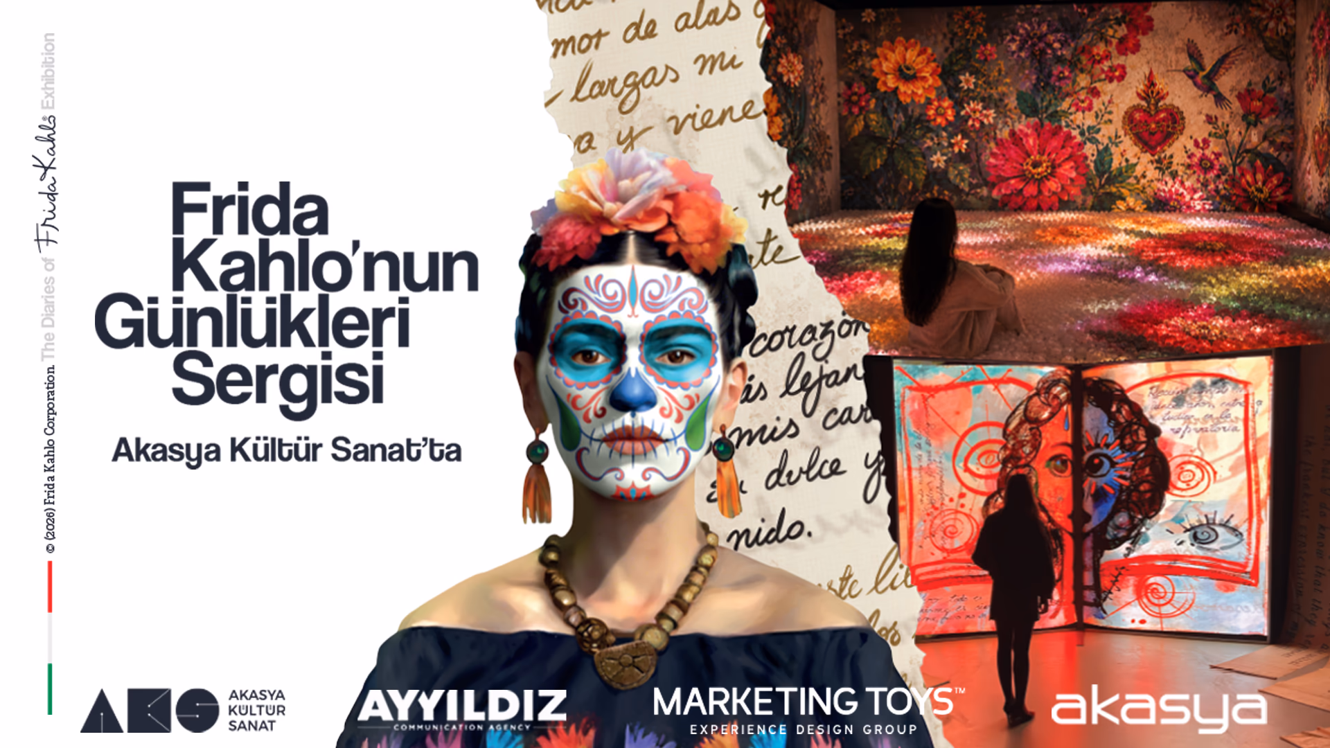 Frida Kahlonun Günlükleri Sergisi - Ağustos Takvimi