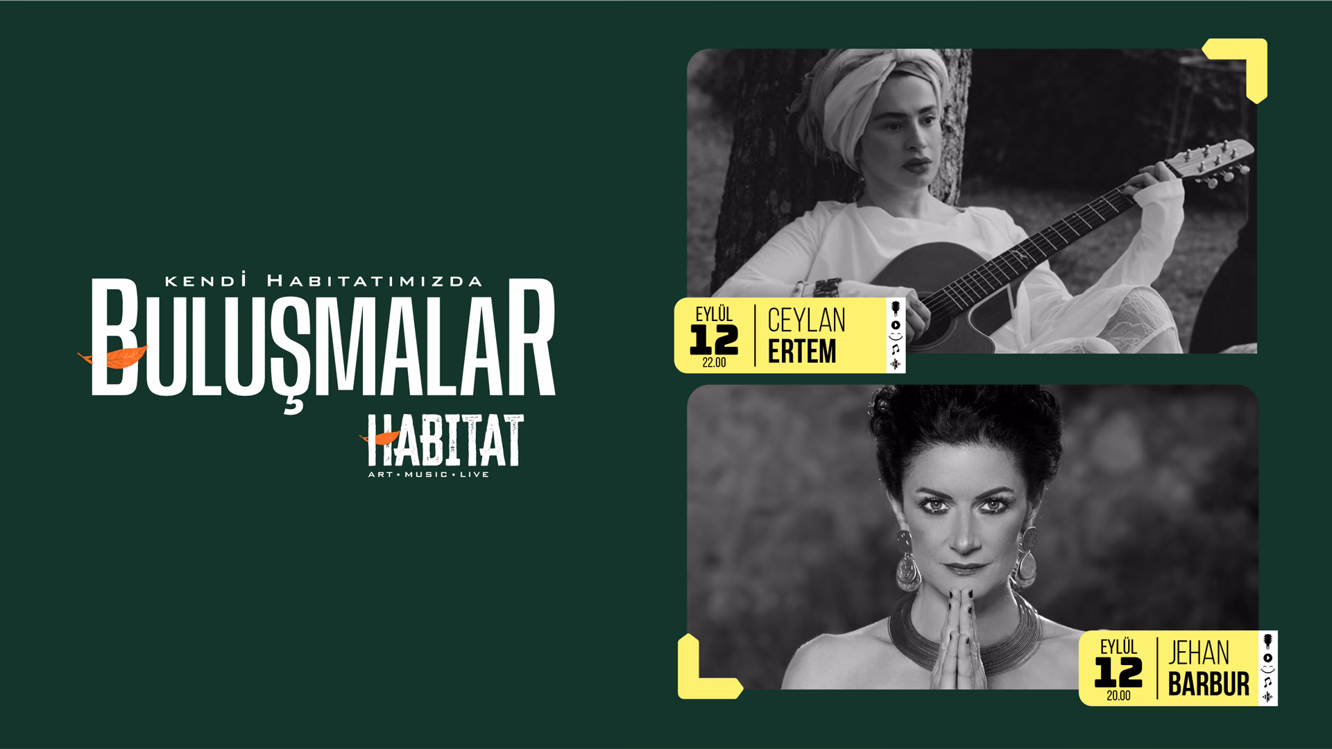 Habıtat Art Music Live Jehan Barbur & Ceylan Ertem