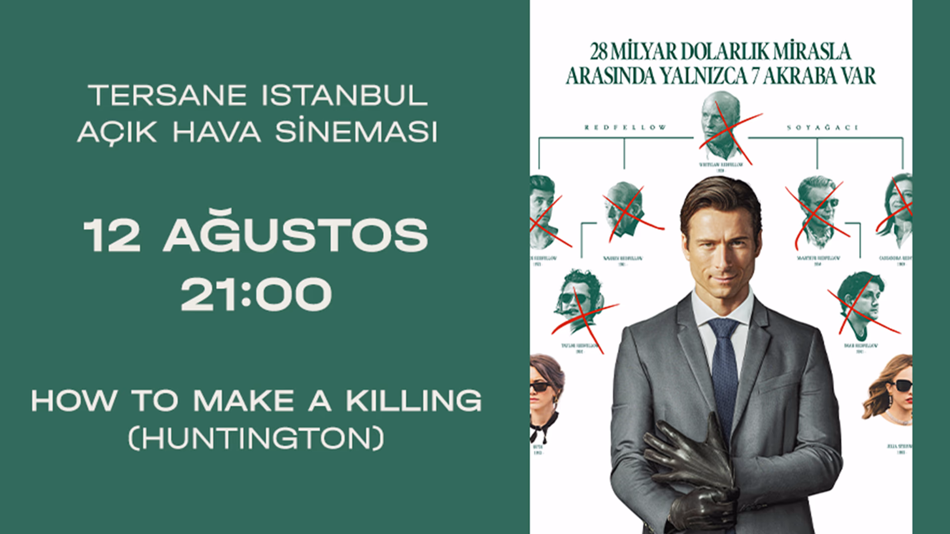 How to Make a Killing etkinlik afişi