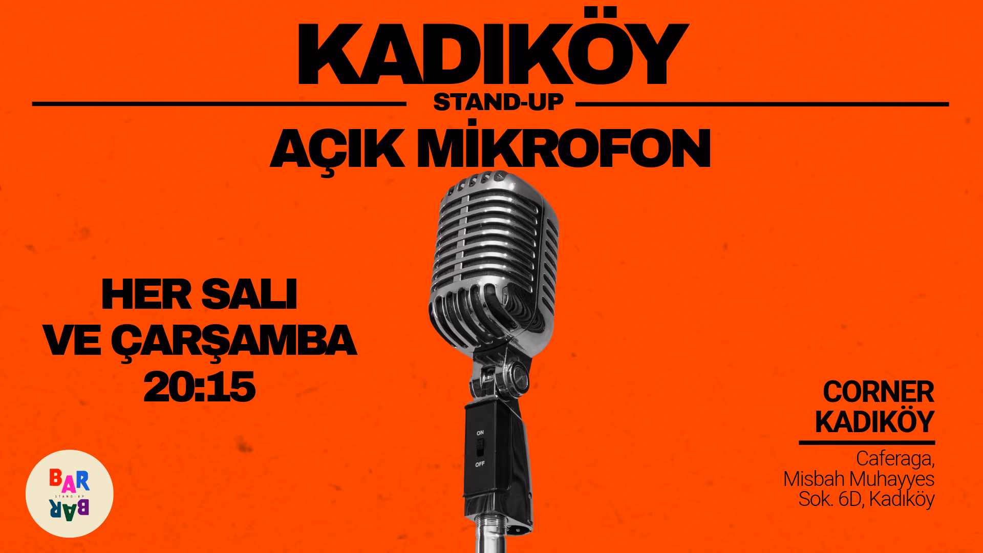 Kadıköy Açık Mikrofon Stand Up