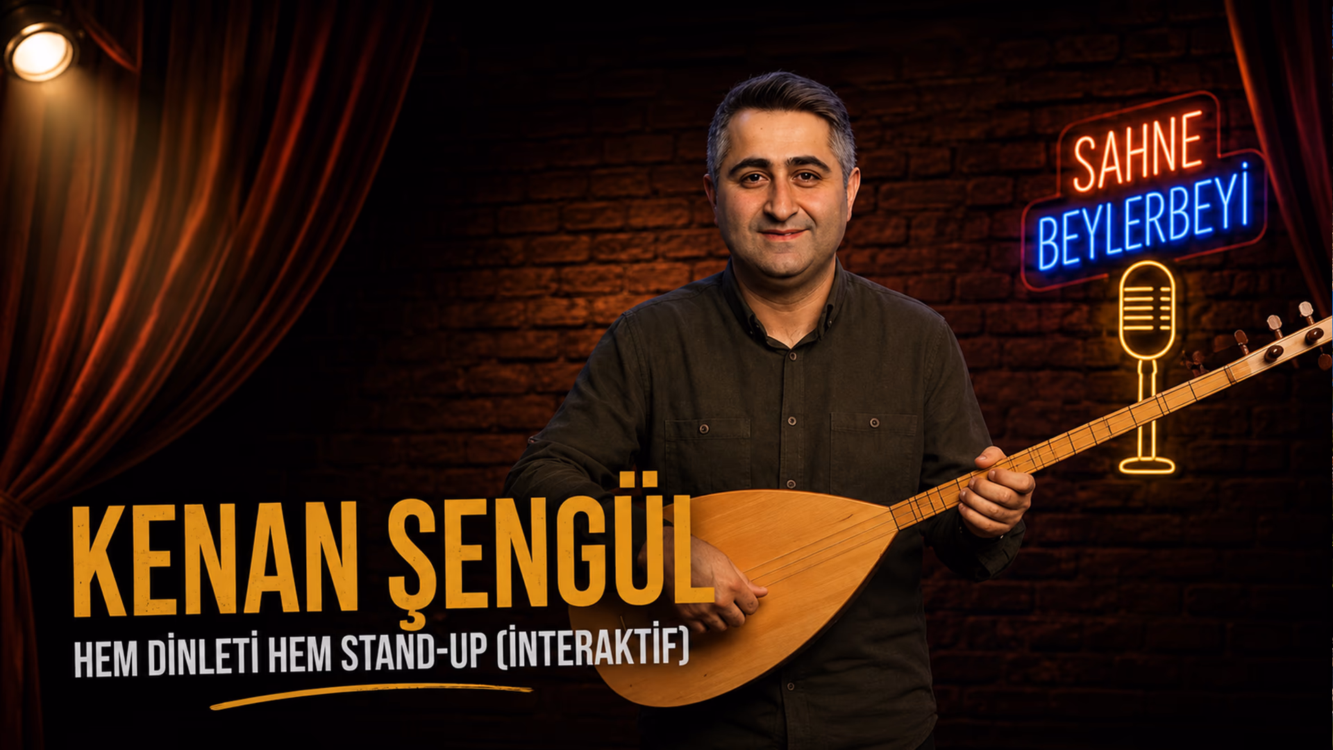 Kenan Şengül - Türkülerle Stand Up etkinlik afişi