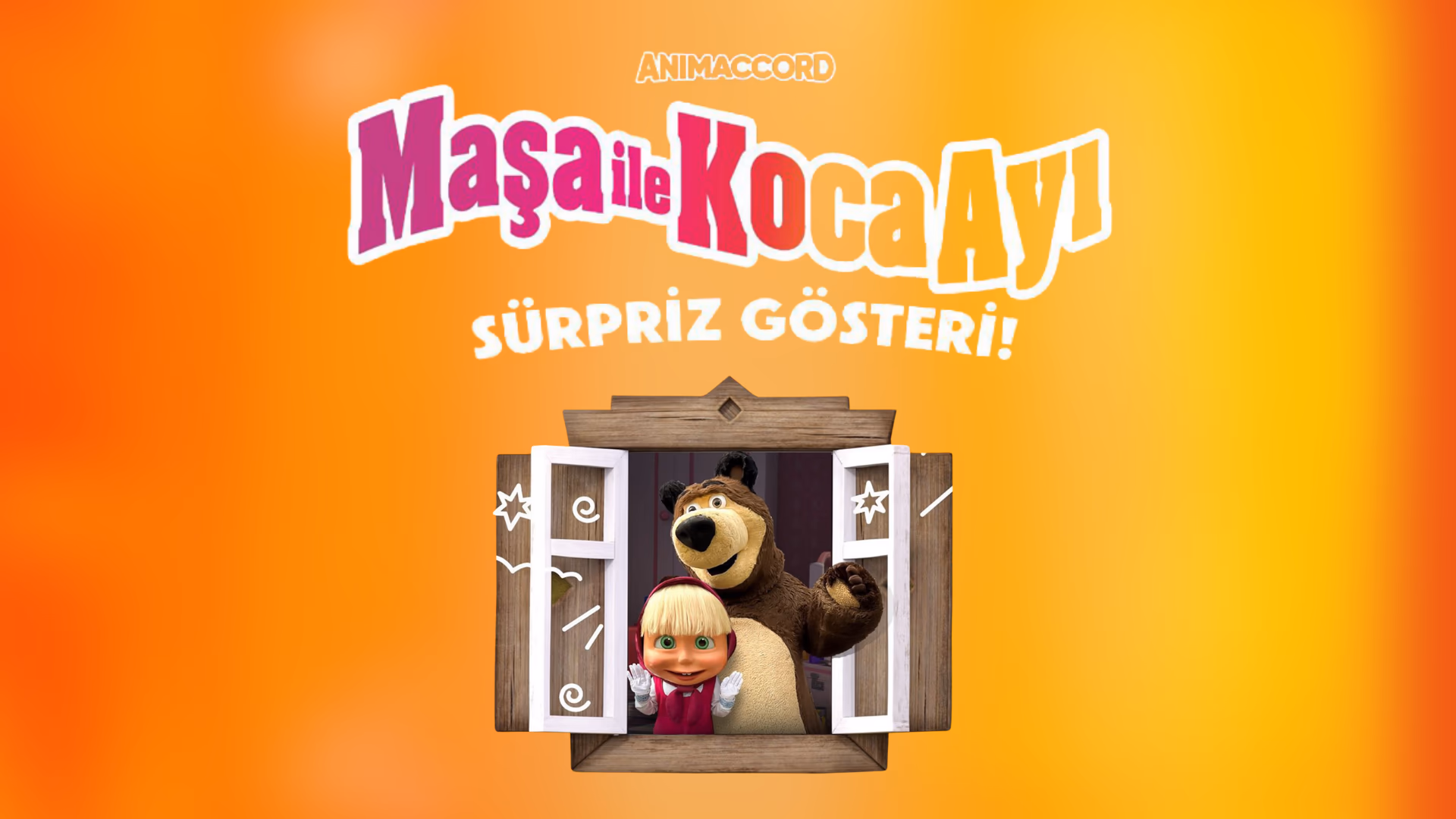 Maşa ile Koca Ayı Sürpriz Gösteri