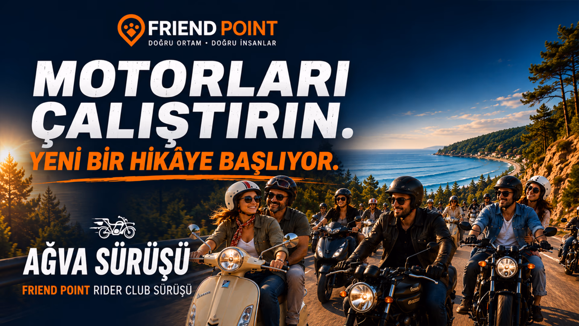 Motosiklet ile Ağva Gezisi | Friend Point Rider Club