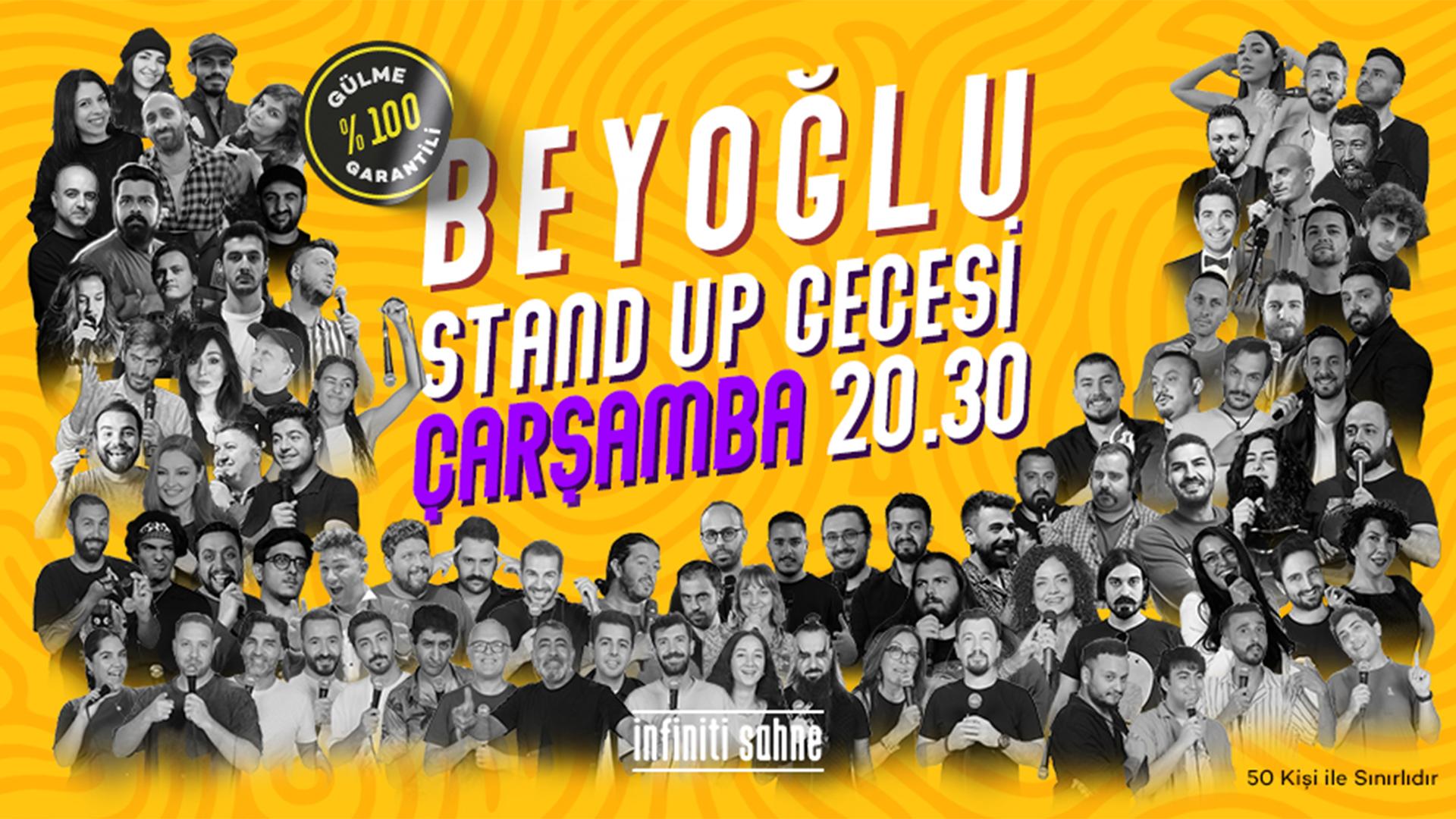 Stand Up Açık Mikrofon Beyoğlu Çarşamba etkinlik afişi