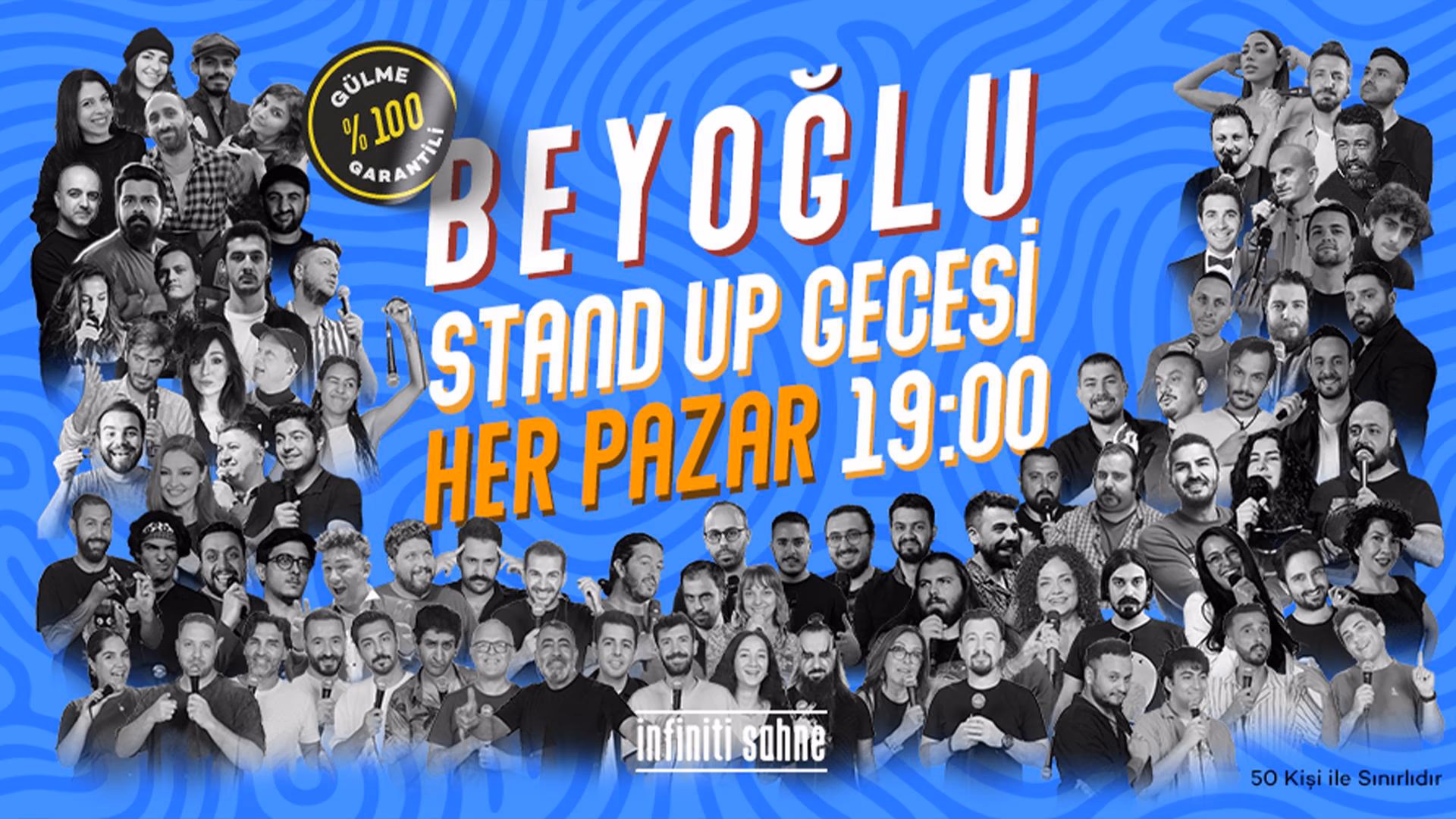 Stand Up Taksim - Beyoğlu Gecesi - Pazar 19:00