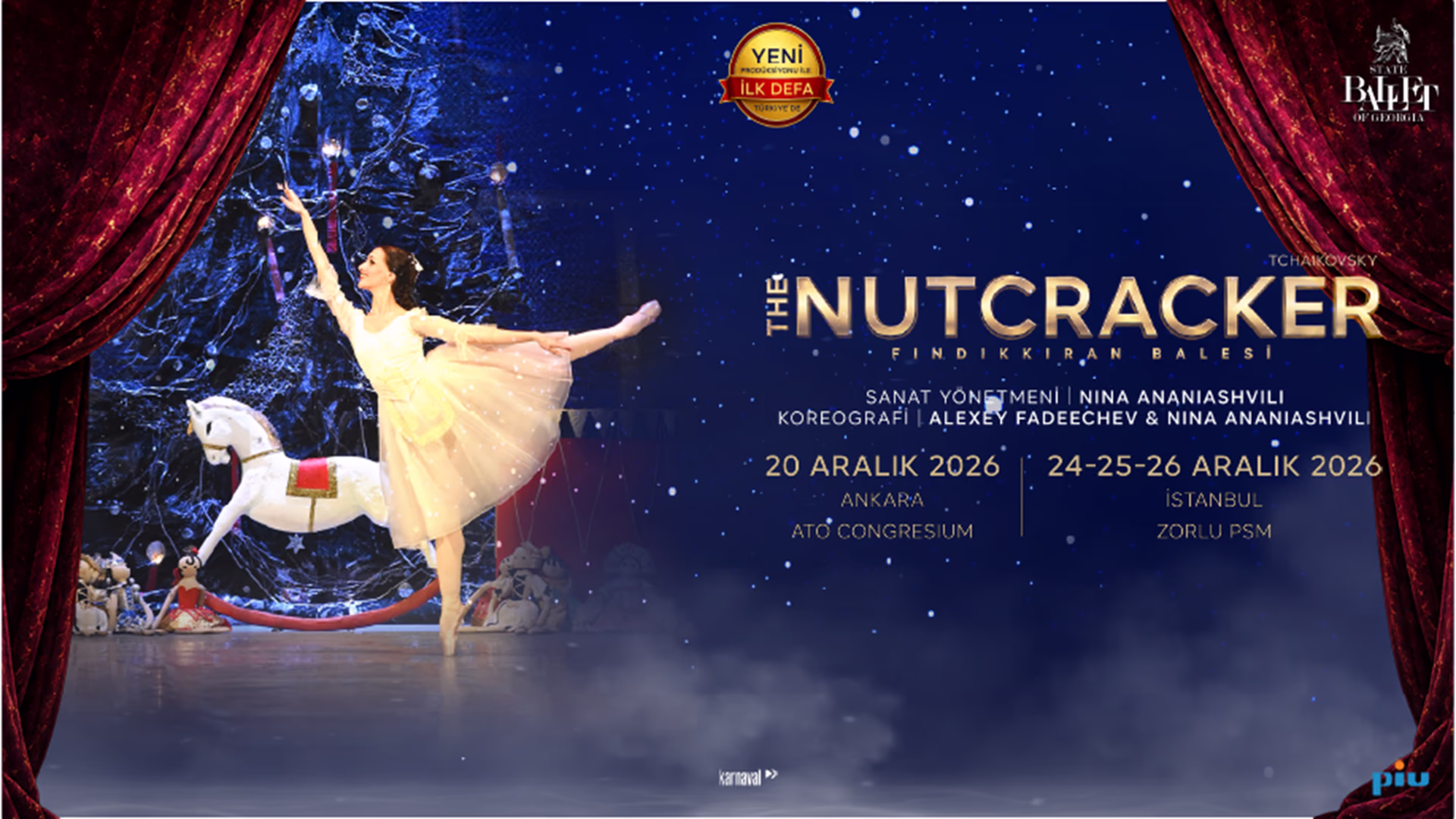 The Nutcracker (Fındıkkıran Balesi) - State Ballet of Georgia