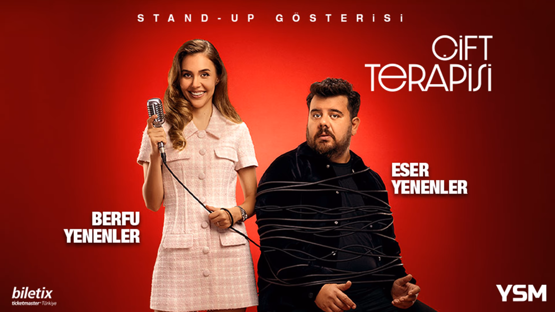Berfu & Eser Yenenler - Çift Terapisi etkinlik afişi