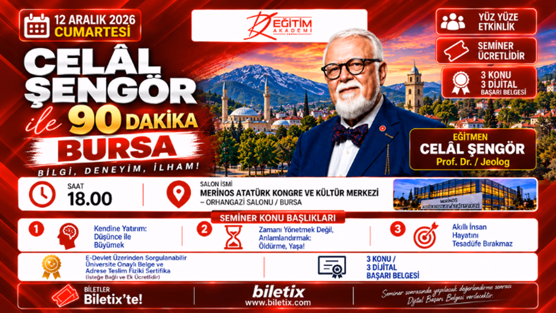 Celal Şengör ile 90 Dakika