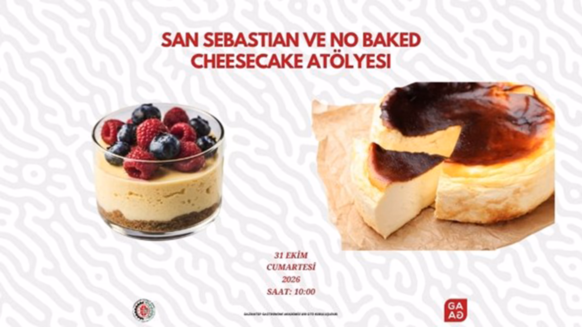 Cheesecakeler : San Sebastian & No-Baked Atölyesi