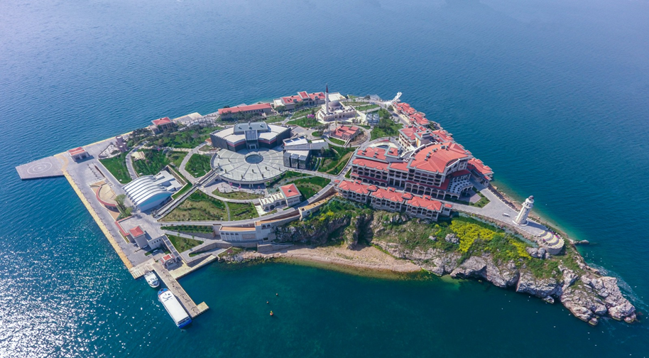 Demokrasi ve Özgürlükler Adası etkinlik afişi