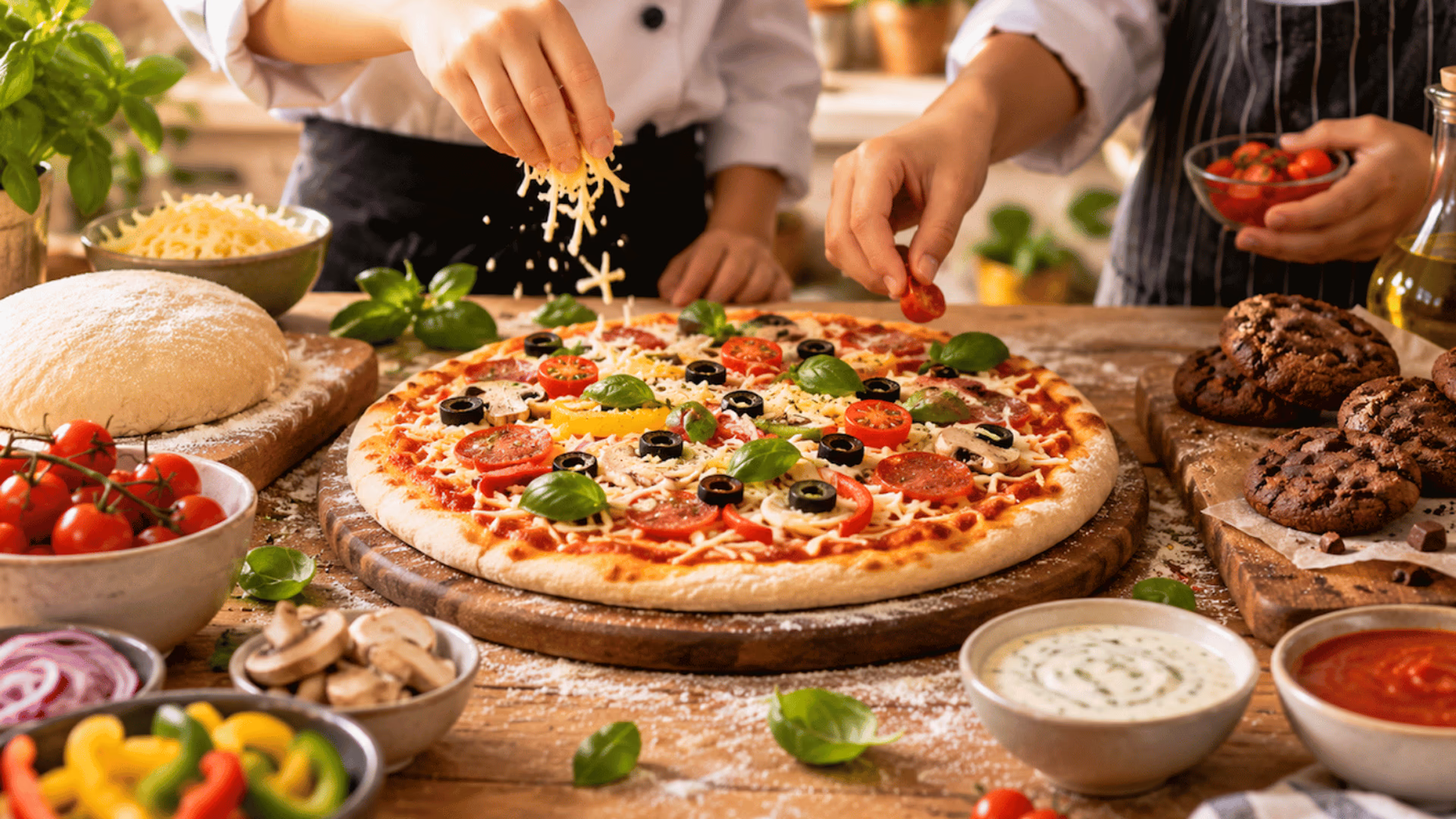 Genç Şefler Kendi Pizzanı Kendin Tasarla (11-17 Yaş)