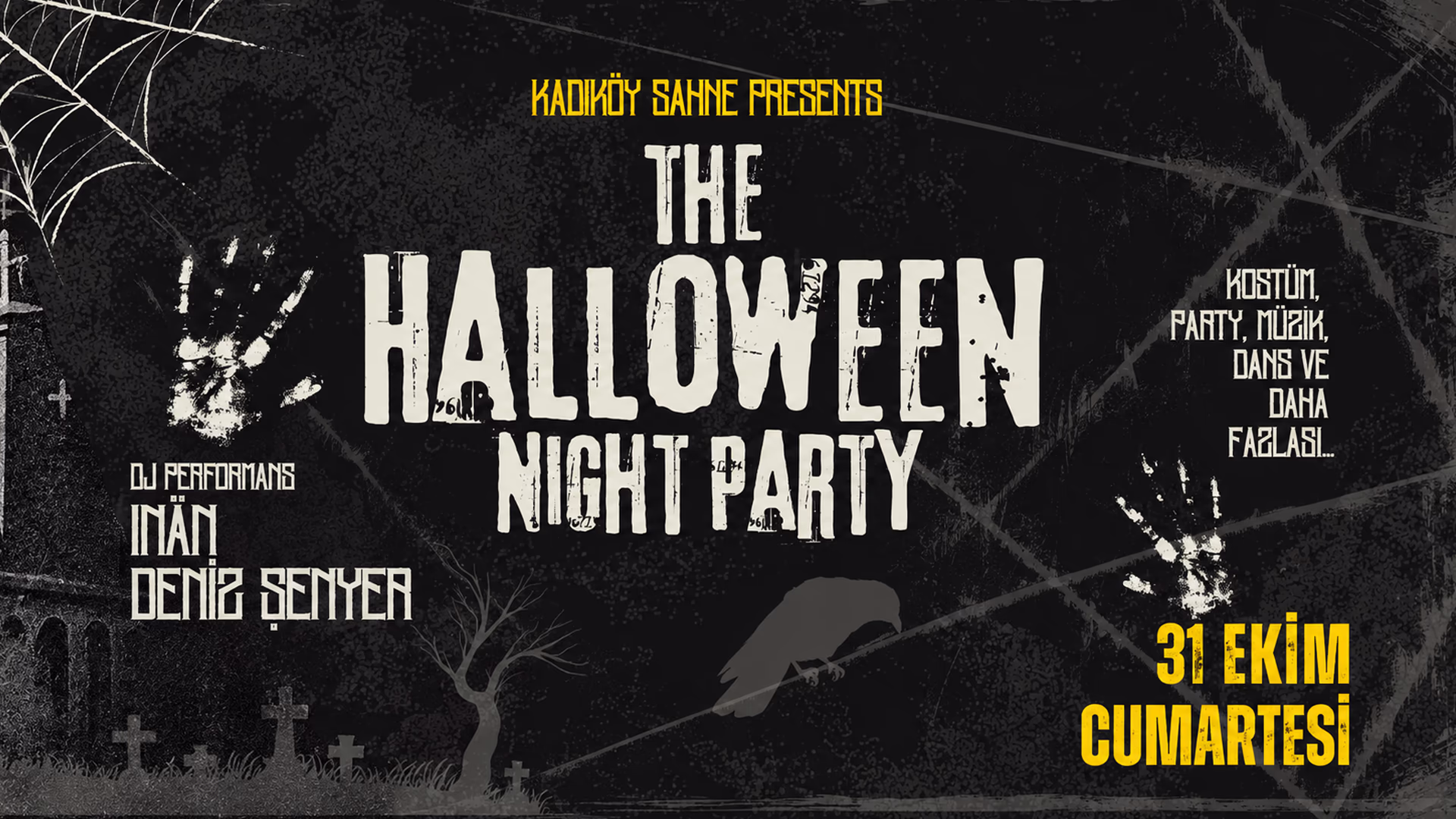 Kadıköy Sahne Presents The Halloween Night Party