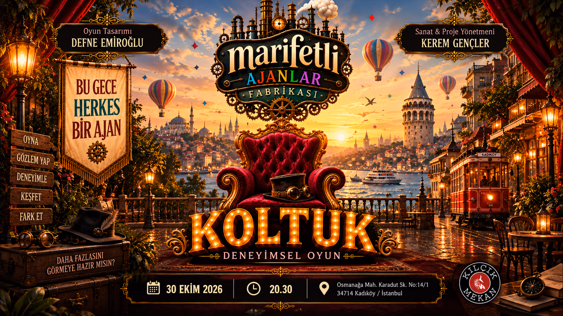 Koltuk - Deneyimsel Oyun