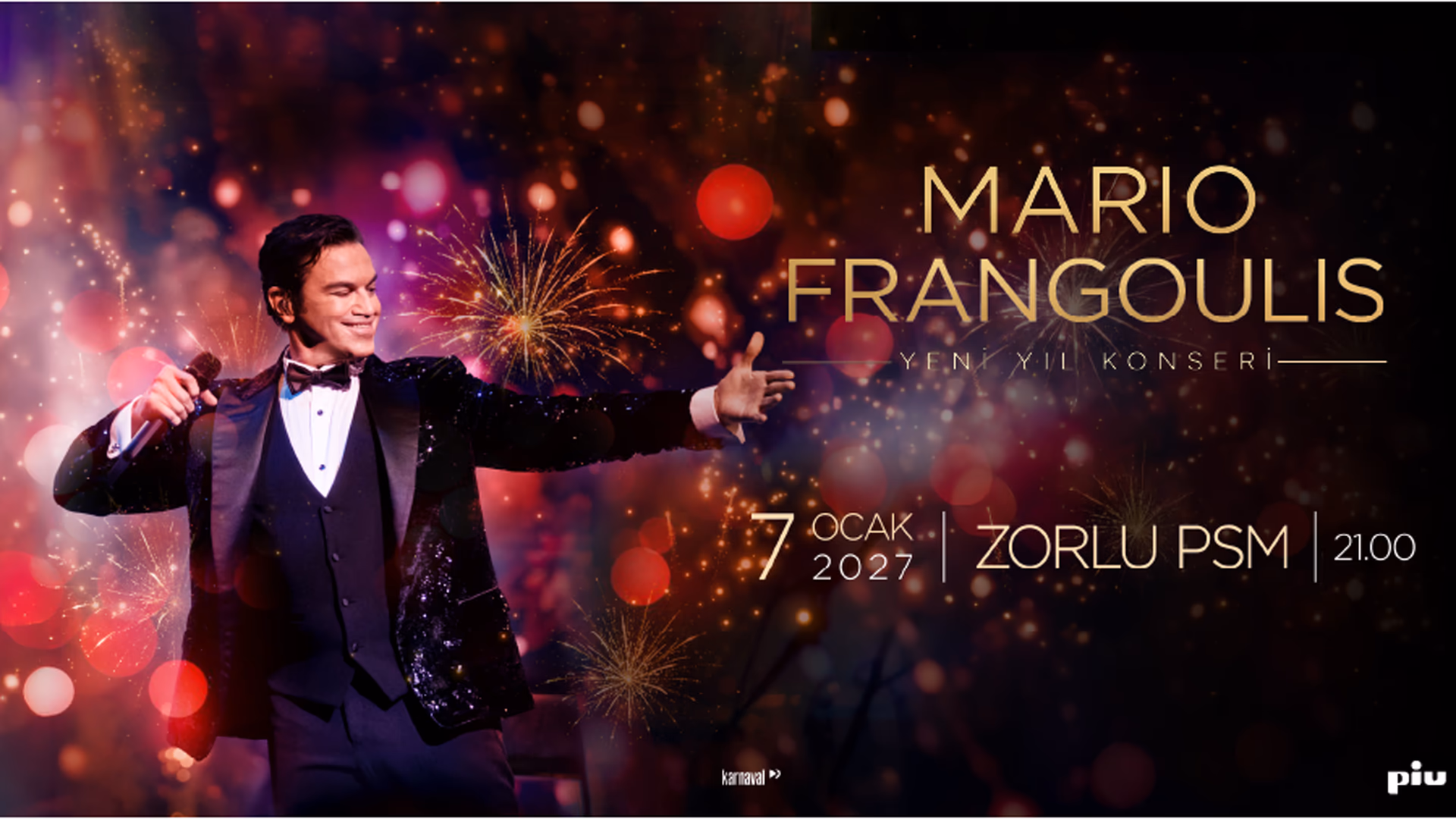 Mario Frangoulis: Yeni Yıl Konseri