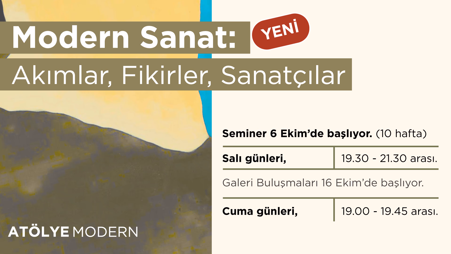Modern Sanat: Akımlar, Fikirler, Sanatçılar