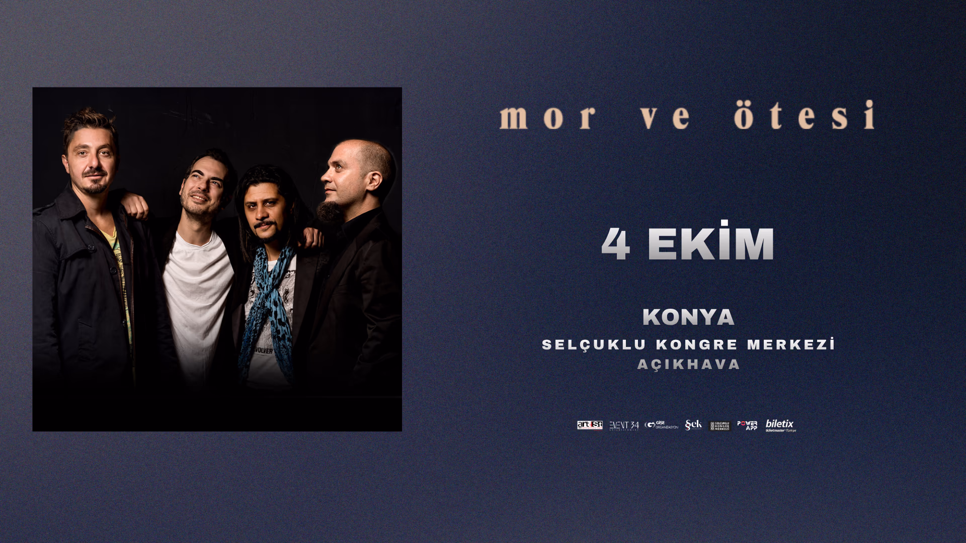 mor ve ötesi Etkinlik Afişi