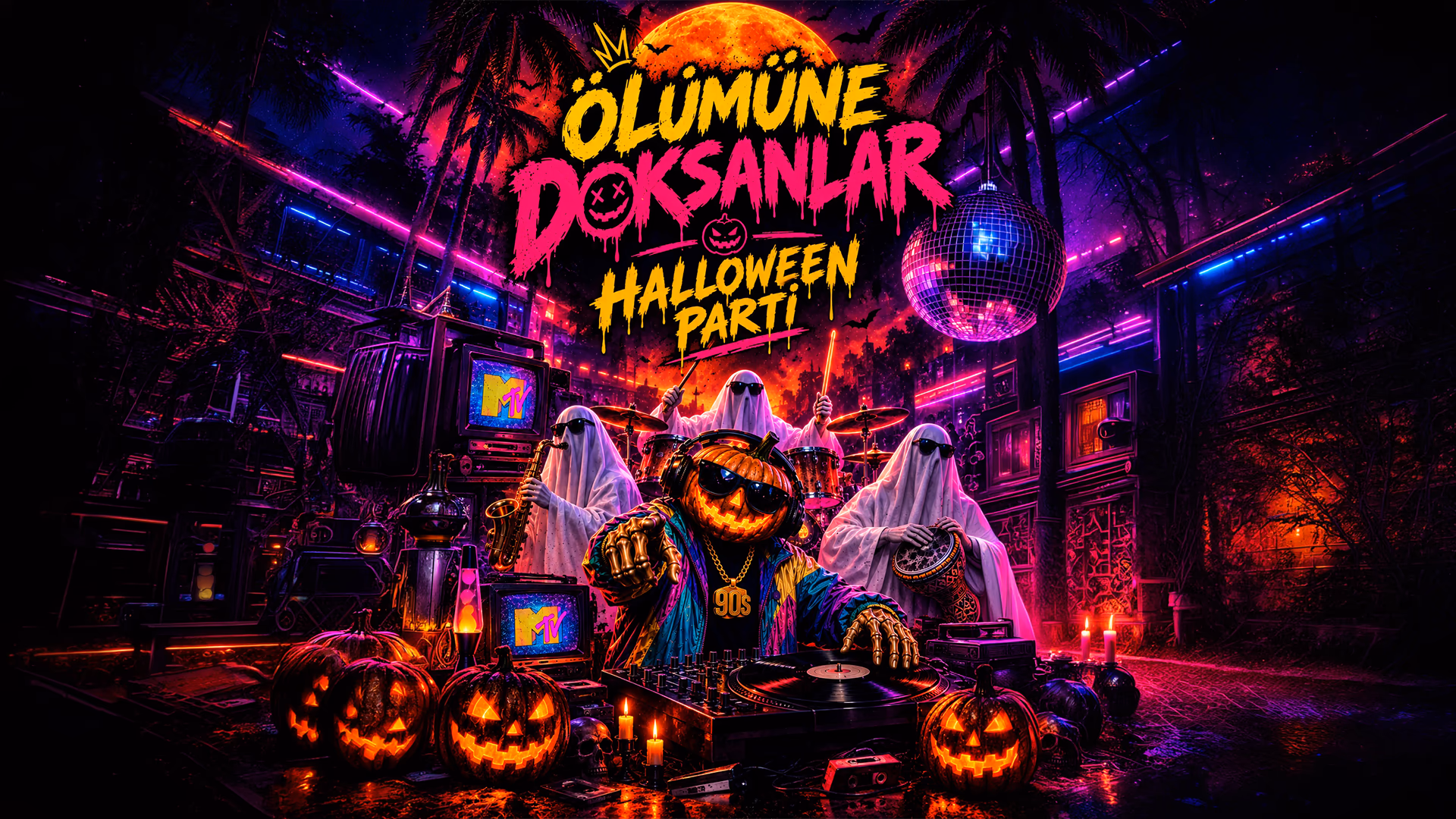Ölümüne Doksanlar: Halloween Party
