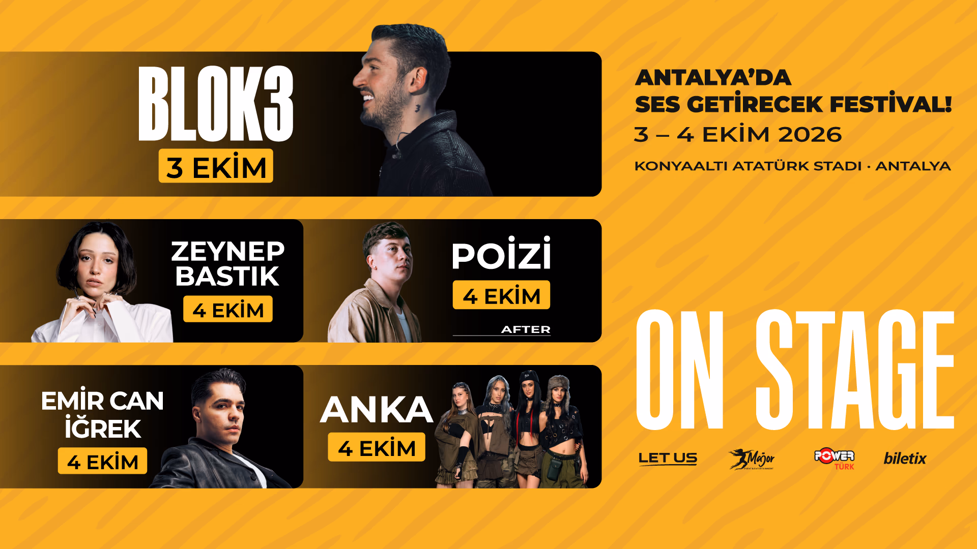 On Stage Antalya Kombine