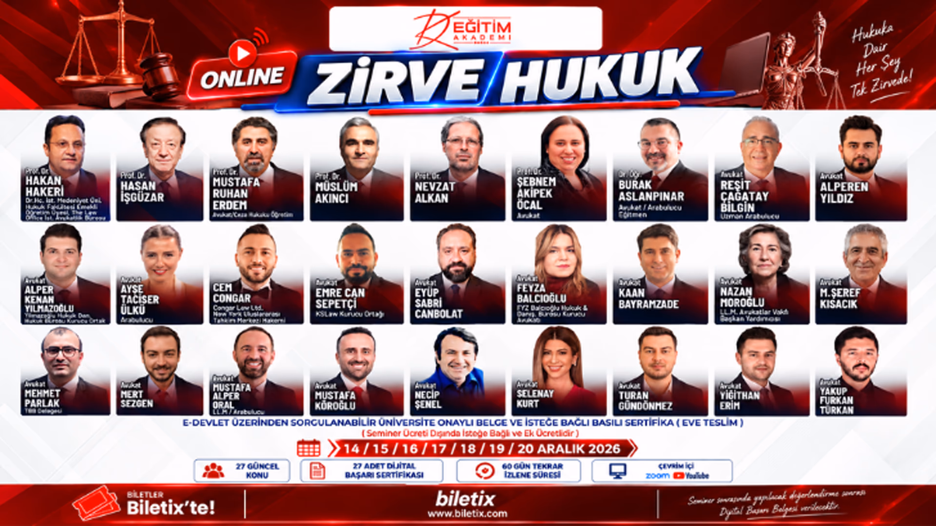 Online Zirve Hukuk Semineri