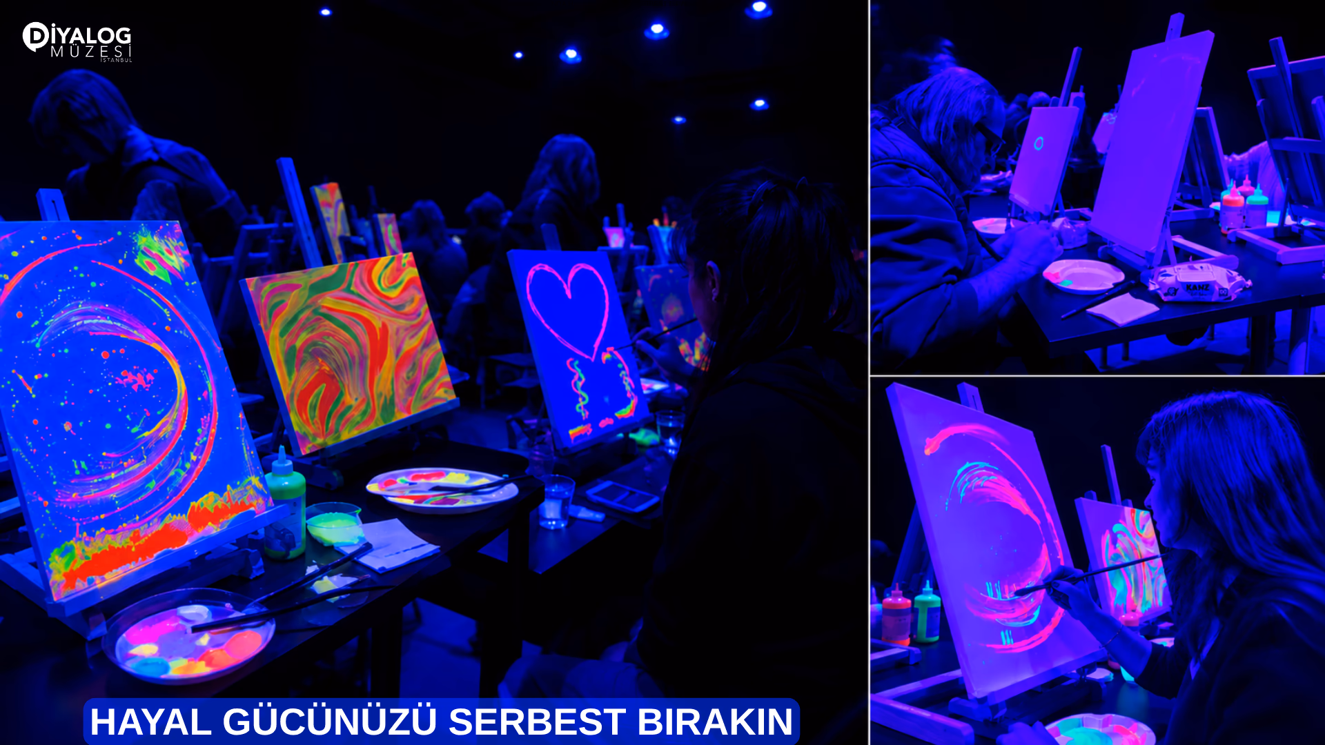 Paint in the Dark – Karanlıkta Resim