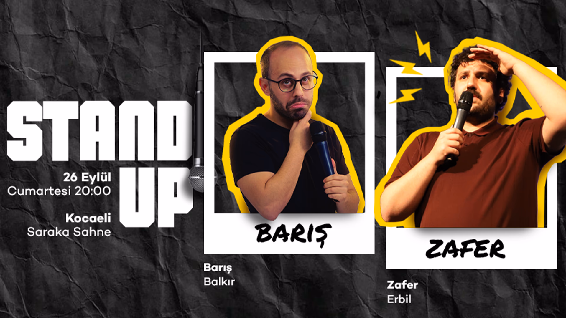 Stand up Barış Balkır ve Zafer Erbil İkili