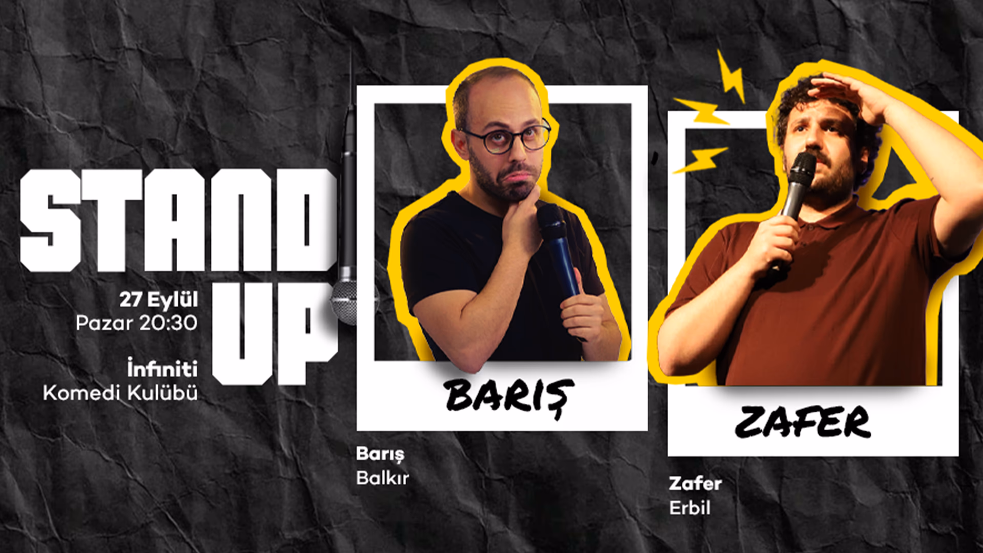 Stand up Barış Balkır ve Zafer Erbil İkili