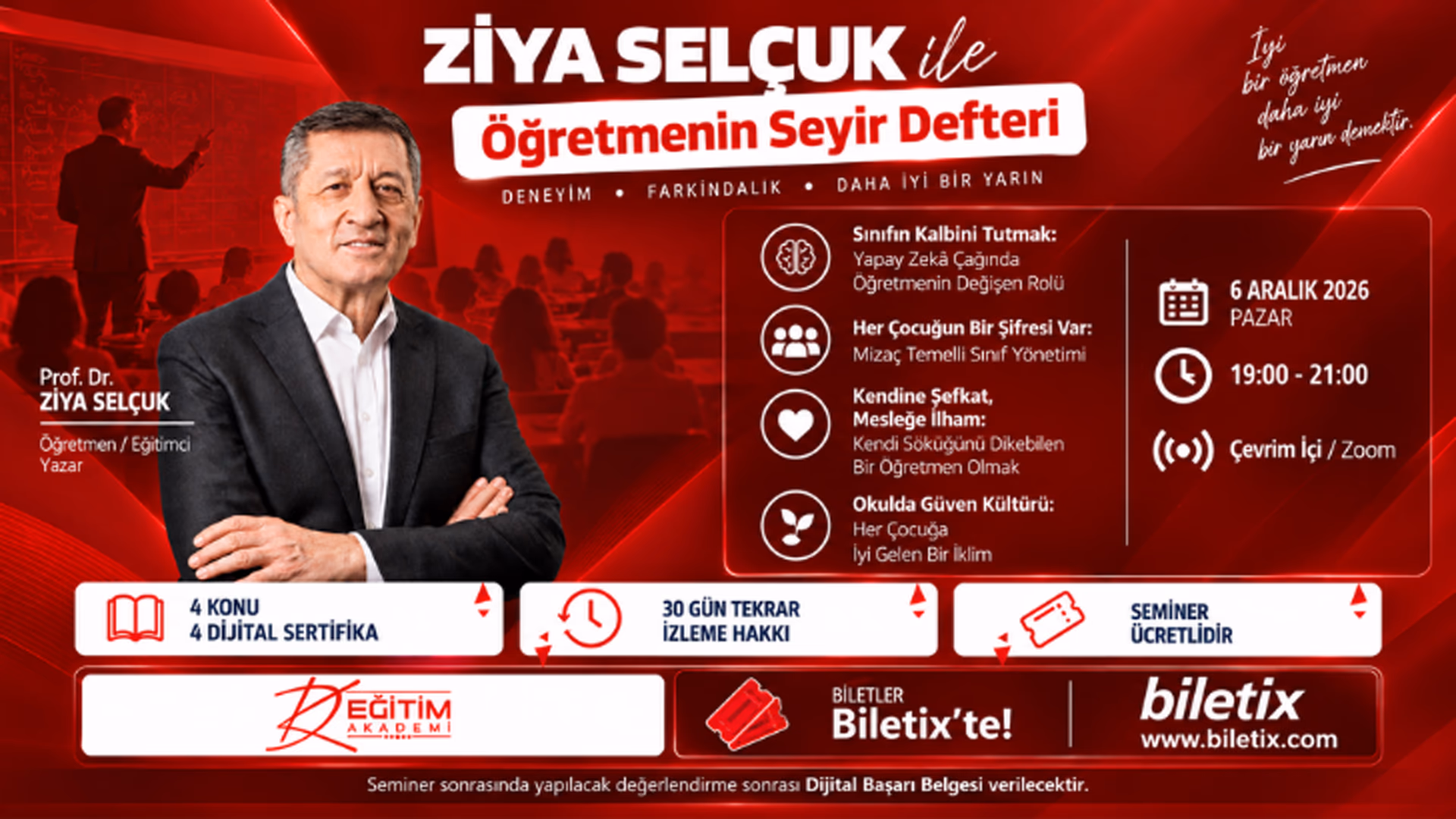 Ziya Selçuk ile Öğretmenin Seyir Defteri